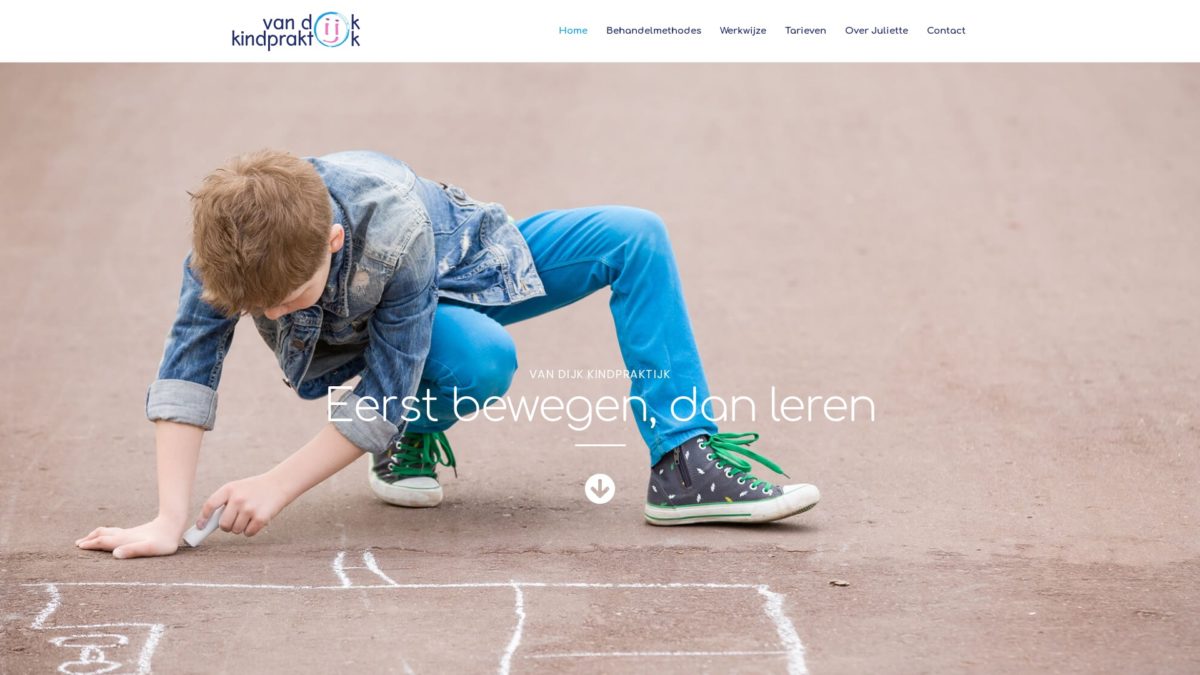 Van Dijkkindpraktijk E-Markers webdesign